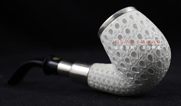 进口烟具 原装正品土耳其ALTINAY海泡石烟斗|6件套装银圈227-2