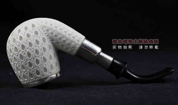进口烟具 原装正品土耳其ALTINAY海泡石烟斗|6件套装银圈227-5