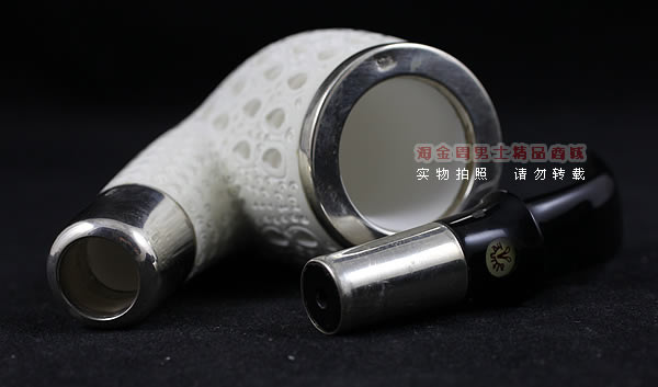 进口烟具 原装正品土耳其ALTINAY海泡石烟斗|6件套装银圈227-8