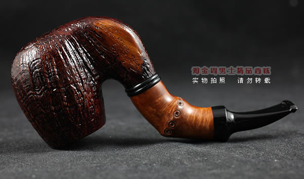 进口烟具 正品意大利brebbia芭比石楠木手工烟斗 大师设计斗04-5