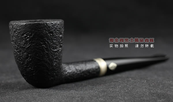 进口烟具◎正品意大利brebbia石楠木烟斗◎五件套装银圈喷砂4001-1