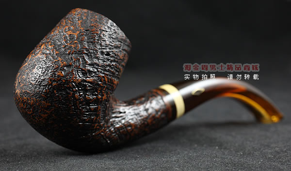 进口烟具 正品意大利brebbia芭比石楠木烟斗 6件套装忍者粗面6002-1