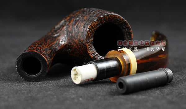 进口烟具 正品意大利brebbia芭比石楠木烟斗 6件套装忍者粗面6002-7
