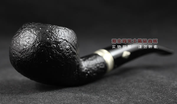 进口烟具 正品意大利brebbia芭比石楠木烟斗 六件套装银圈喷砂601-1