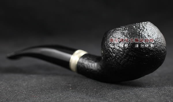 进口烟具 正品意大利brebbia芭比石楠木烟斗 六件套装银圈喷砂601-2