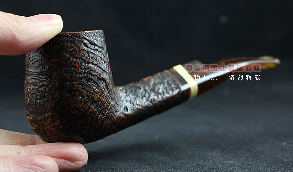 进口烟具 正品意大利brebbia芭比石楠木烟斗 6件套装忍者粗面8311-10