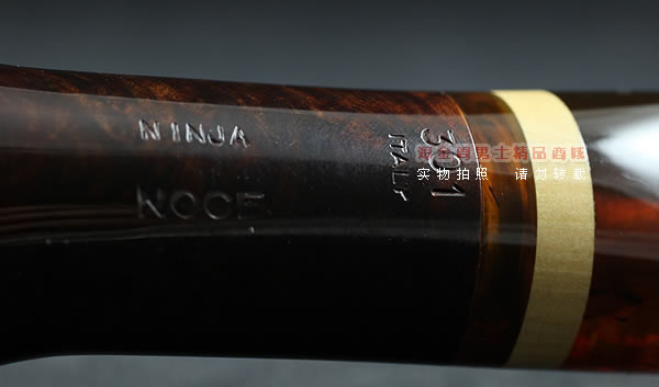 进口烟具 正品意大利brebbia芭比石楠木烟斗 六件套装忍者棕色301-9