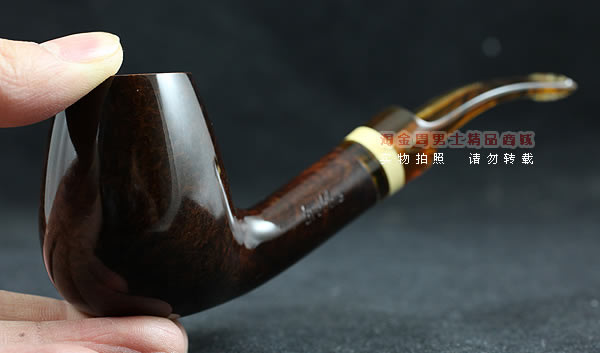 进口烟具 正品意大利brebbia芭比石楠木烟斗 六件套装忍者棕色839-12