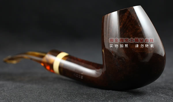 进口烟具 正品意大利brebbia芭比石楠木烟斗 六件套装忍者棕色839-2