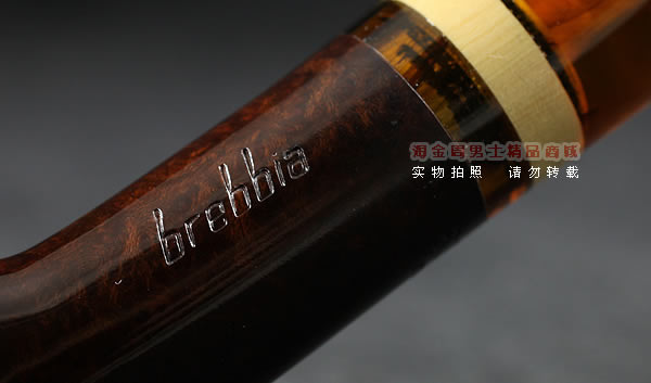 进口烟具 正品意大利brebbia芭比石楠木烟斗 六件套装忍者棕色839-9