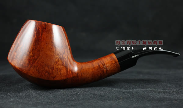 进口烟具 丹麦巴利BARI石楠木手工烟斗 六件套装超大斗BRH19-4