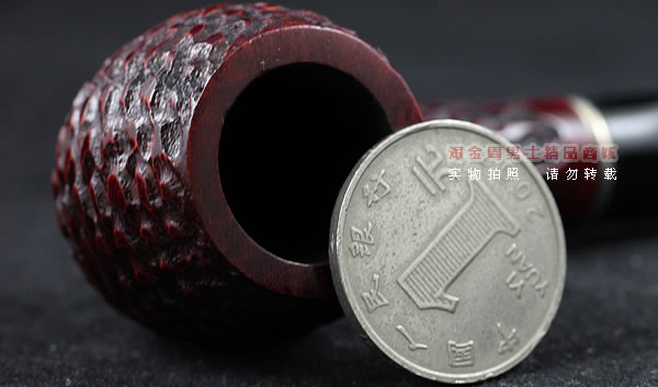 原装进口 正品德国华云VAUEN石楠木银圈烟斗 特惠6件套装刻花直斗B-6