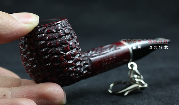 原装进口 正品德国华云VAUEN石楠木银圈烟斗 特惠6件套装刻花直斗B-9