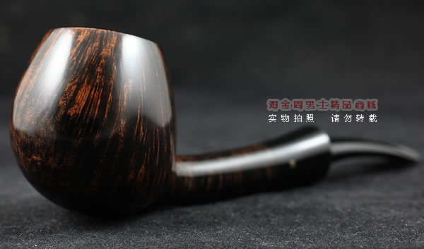 原装正品 进口丹麦大师KAI NIELSEN石楠木烟斗 火焰纹D级Kai39-1