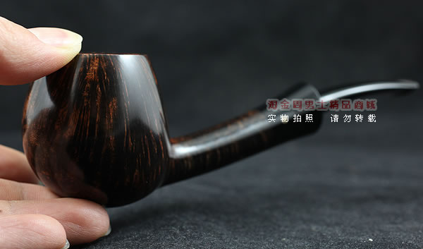 原装正品 进口丹麦大师KAI NIELSEN石楠木烟斗 火焰纹D级Kai39-10