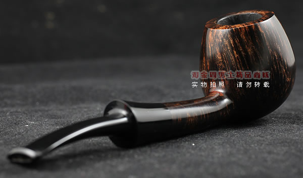 原装正品 进口丹麦大师KAI NIELSEN石楠木烟斗 火焰纹D级Kai39-3