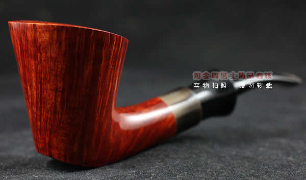 原装正品 进口丹麦大师KAI NIELSEN石楠木烟斗 火焰纹D级Kai40-1