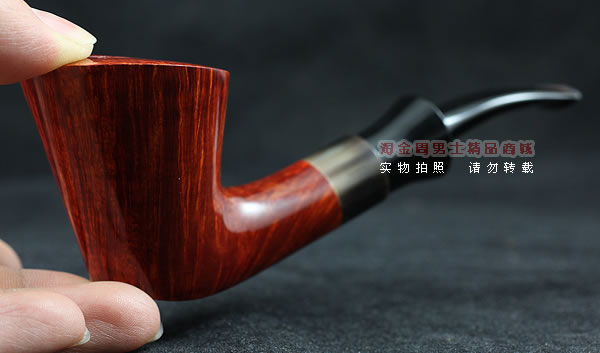 原装正品 进口丹麦大师KAI NIELSEN石楠木烟斗 火焰纹D级Kai40-10