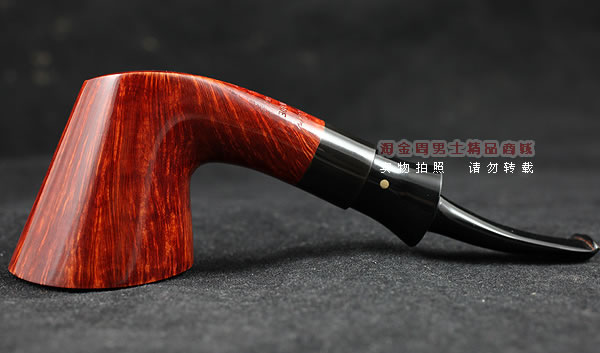 原装正品 进口丹麦大师KAI NIELSEN石楠木烟斗 火焰纹D级Kai40-5