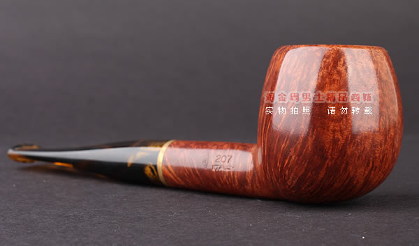 进口烟具 意大利沙芬SAVINELLI石楠木烟斗 六件套装老虎光面207-2