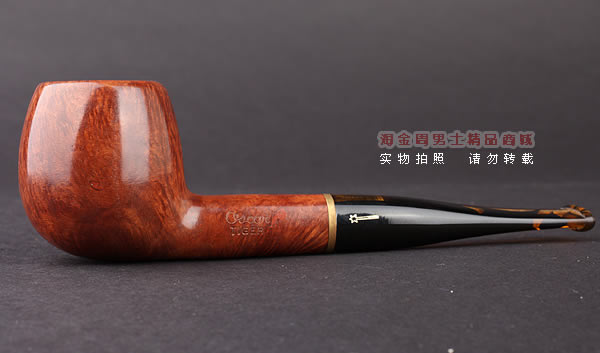 进口烟具 意大利沙芬SAVINELLI石楠木烟斗 六件套装老虎光面207-4