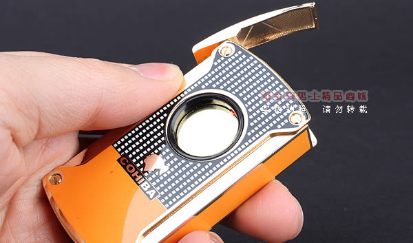 独特红外线触摸触点感应打火机 高希霸cohiba雪 茄打火机 火云26-4