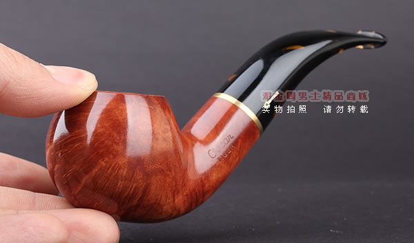 进口烟具 意大利沙芬SAVINELLI石楠木烟斗 六件套装老虎光面642-11