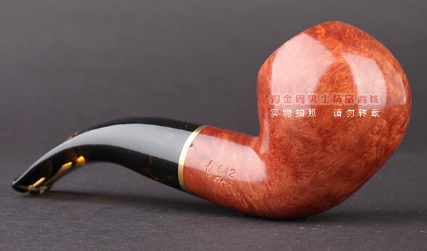 进口烟具 意大利沙芬SAVINELLI石楠木烟斗 六件套装老虎光面642-2