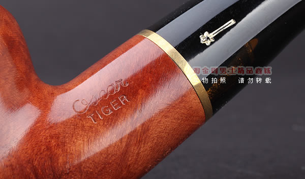 进口烟具 意大利沙芬SAVINELLI石楠木烟斗 六件套装老虎光面642-7