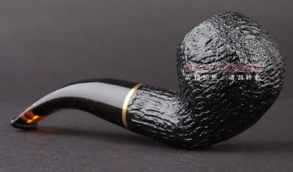 进口烟具 意大利沙芬SAVINELLI石楠木烟斗 六件套装老虎刻花642-2