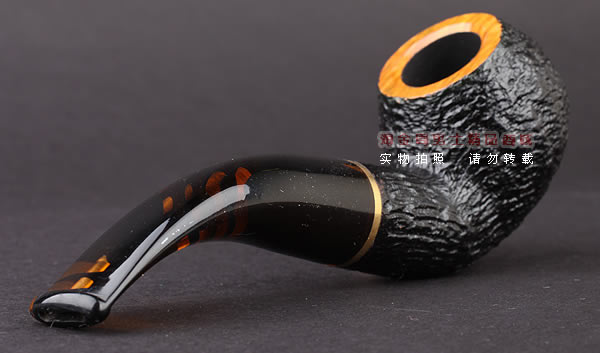 进口烟具 意大利沙芬SAVINELLI石楠木烟斗 六件套装老虎刻花642-3