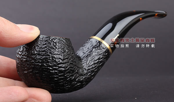 进口烟具 意大利沙芬SAVINELLI石楠木烟斗 六件套装老虎刻花642-9