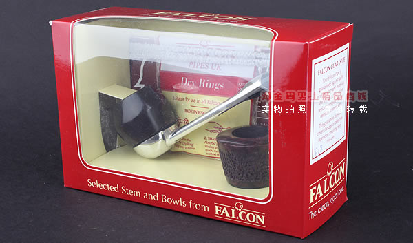 进口烟具 正品英国小鹰FALCON石楠木烟斗 可拆式超值组合斗F18-9