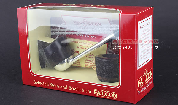 进口烟具 正品英国小鹰FALCON石楠木烟斗 可拆式超值组合斗F19-9