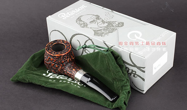 原装进口 爱尔兰彼得森peterson石楠木烟斗 12年纪念斗-乡村粗面-11