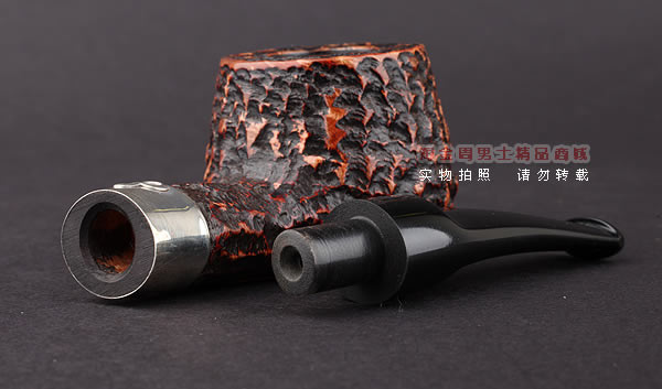 原装进口 爱尔兰彼得森peterson石楠木烟斗 12年纪念斗-乡村粗面-7