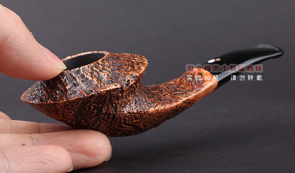 原装正品 进口意大利Luciano石楠木手工烟斗 12年限量斗粗面59-10