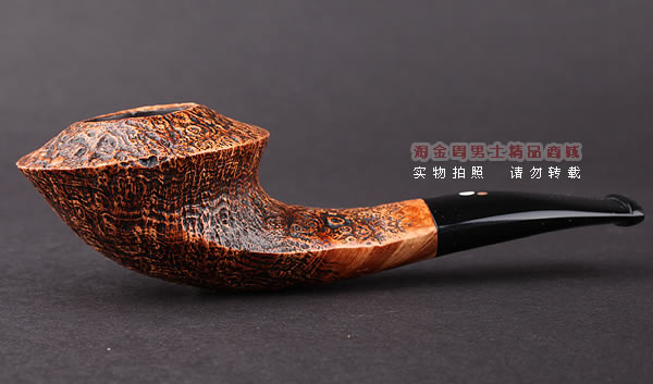 原装正品 进口意大利Luciano石楠木手工烟斗 12年限量斗粗面60-4