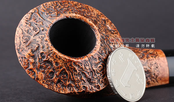 原装正品 进口意大利Luciano石楠木手工烟斗 12年限量斗粗面60-7