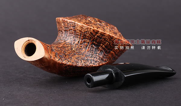 原装正品 进口意大利Luciano石楠木手工烟斗 12年限量斗粗面60-8