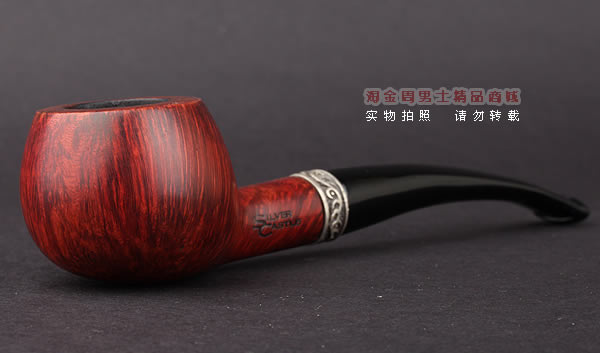 原装正品 加拿大Silver Castle进口石楠木手工烟斗 两骑兵SC05-1