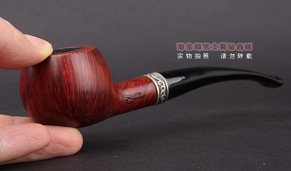 原装正品 加拿大Silver Castle进口石楠木手工烟斗 两骑兵SC05-12