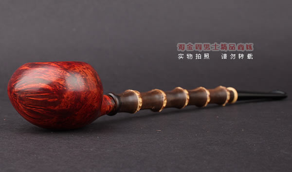 原装正品 加拿大Silver Castle进口石楠木手工烟斗 两游侠SC06-1