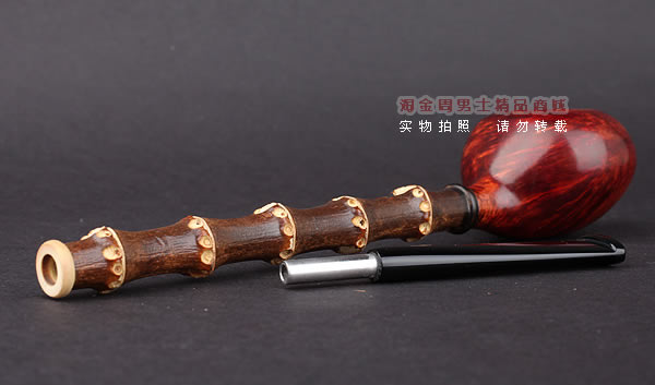 原装正品 加拿大Silver Castle进口石楠木手工烟斗 两游侠SC06-7