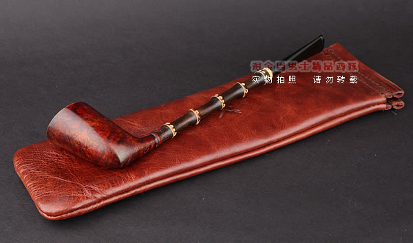 原装正品 加拿大Silver Castle进口石楠木手工烟斗 两游侠SC08-10