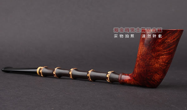 原装正品 加拿大Silver Castle进口石楠木手工烟斗 两游侠SC08-2