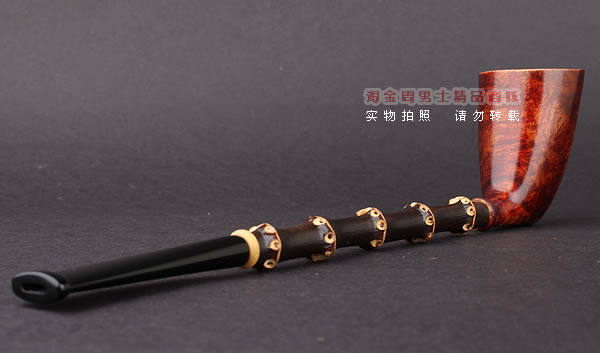 原装正品 加拿大Silver Castle进口石楠木手工烟斗 两游侠SC08-3