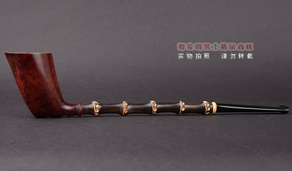 原装正品 加拿大Silver Castle进口石楠木手工烟斗 两游侠SC08-4