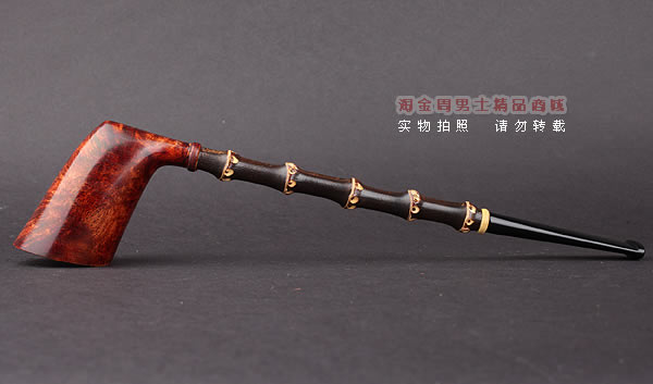 原装正品 加拿大Silver Castle进口石楠木手工烟斗 两游侠SC08-5