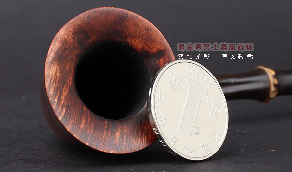 原装正品 加拿大Silver Castle进口石楠木手工烟斗 两游侠SC08-6